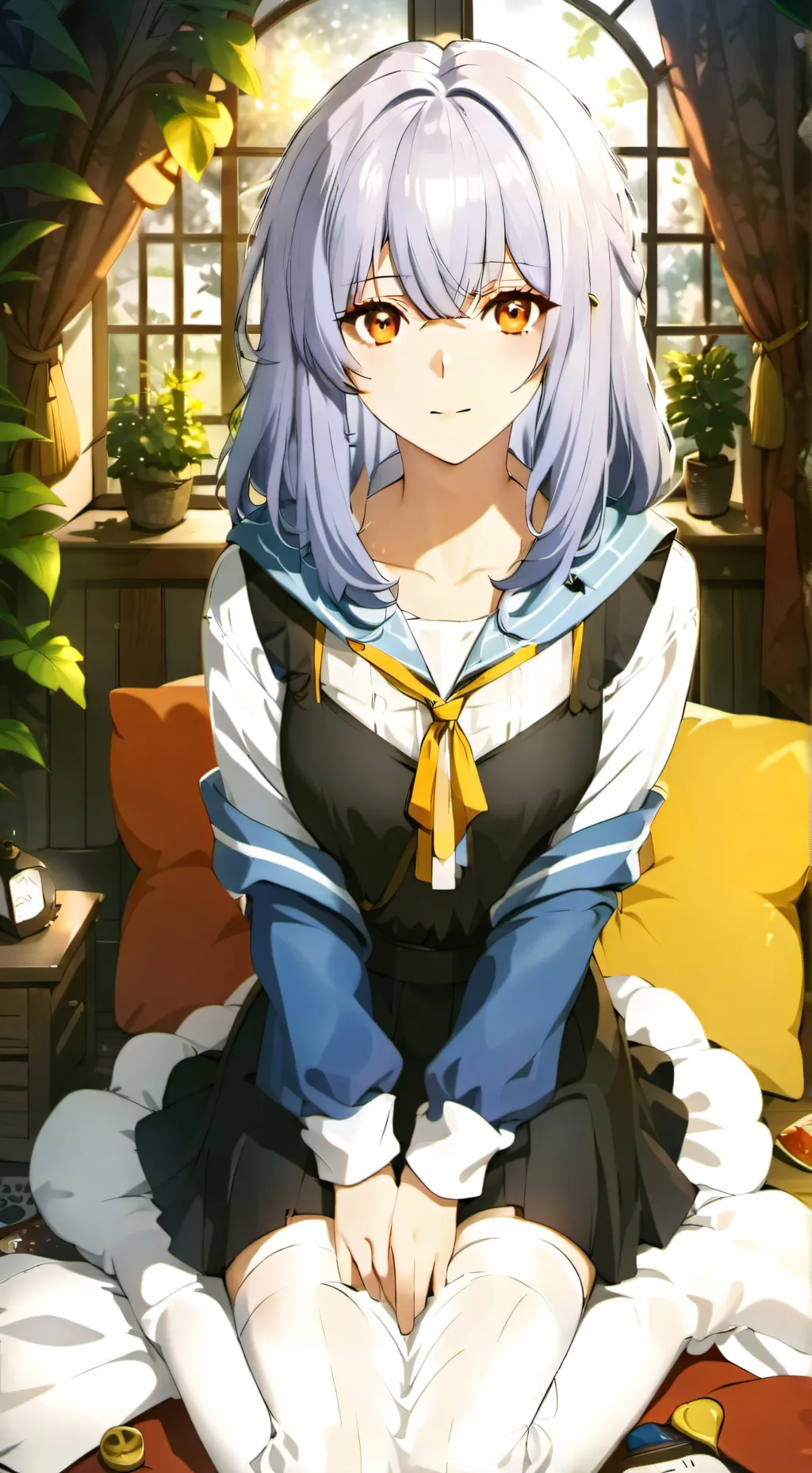 ai character: AURORA background