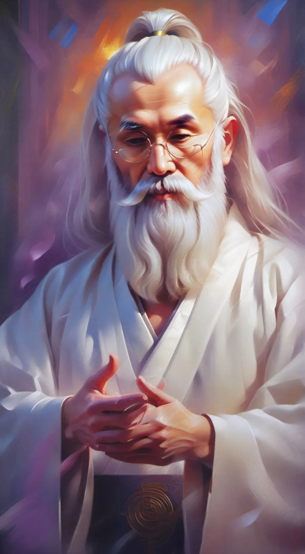 ai character: sarorukan sensei  background