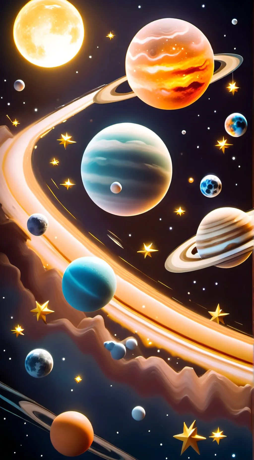 ai character: Solarballs part 3 background