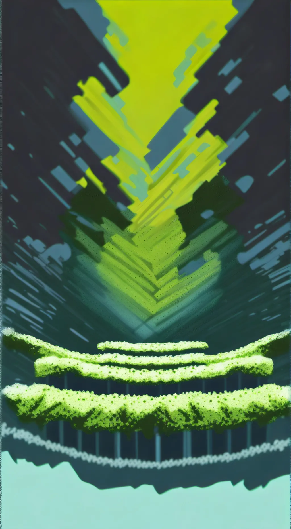 ai character: sprunki town background