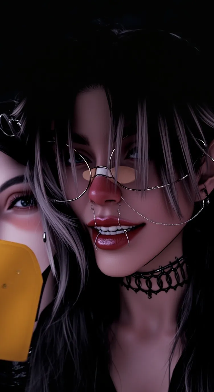 ai character: 𝐬𝐚𝐫𝐚𝐡 + 𝐛𝐞𝐧 background