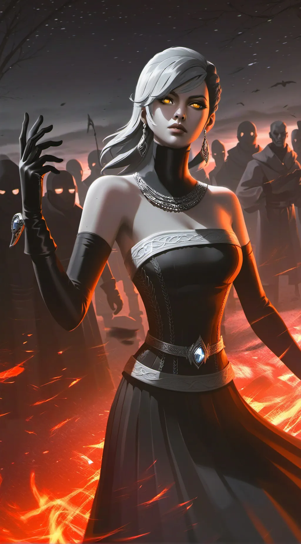 ai character: haria background