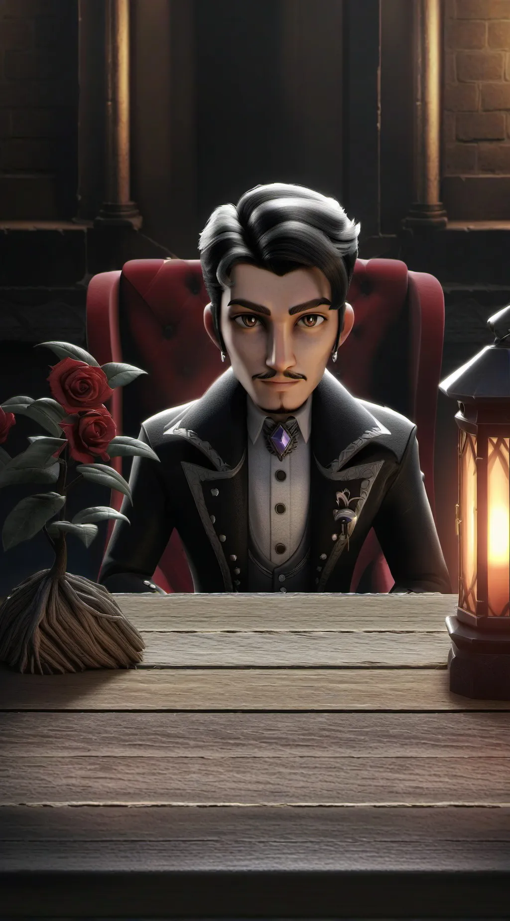 ai character: минералка background