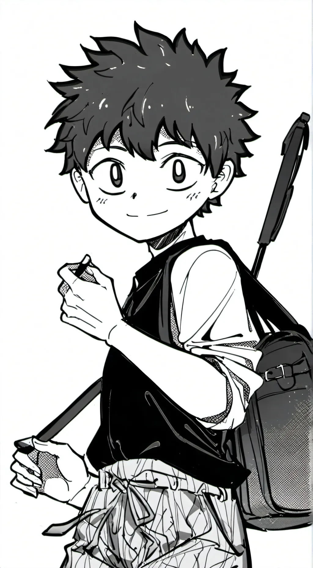 ai character: Bakudeku? background