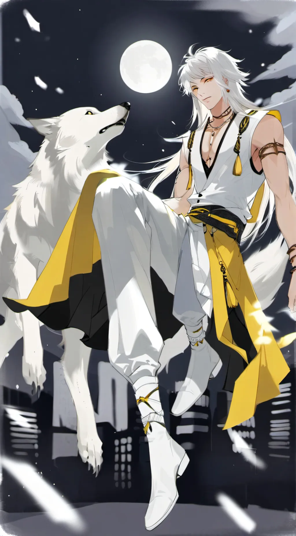 ai character: Lángshén background