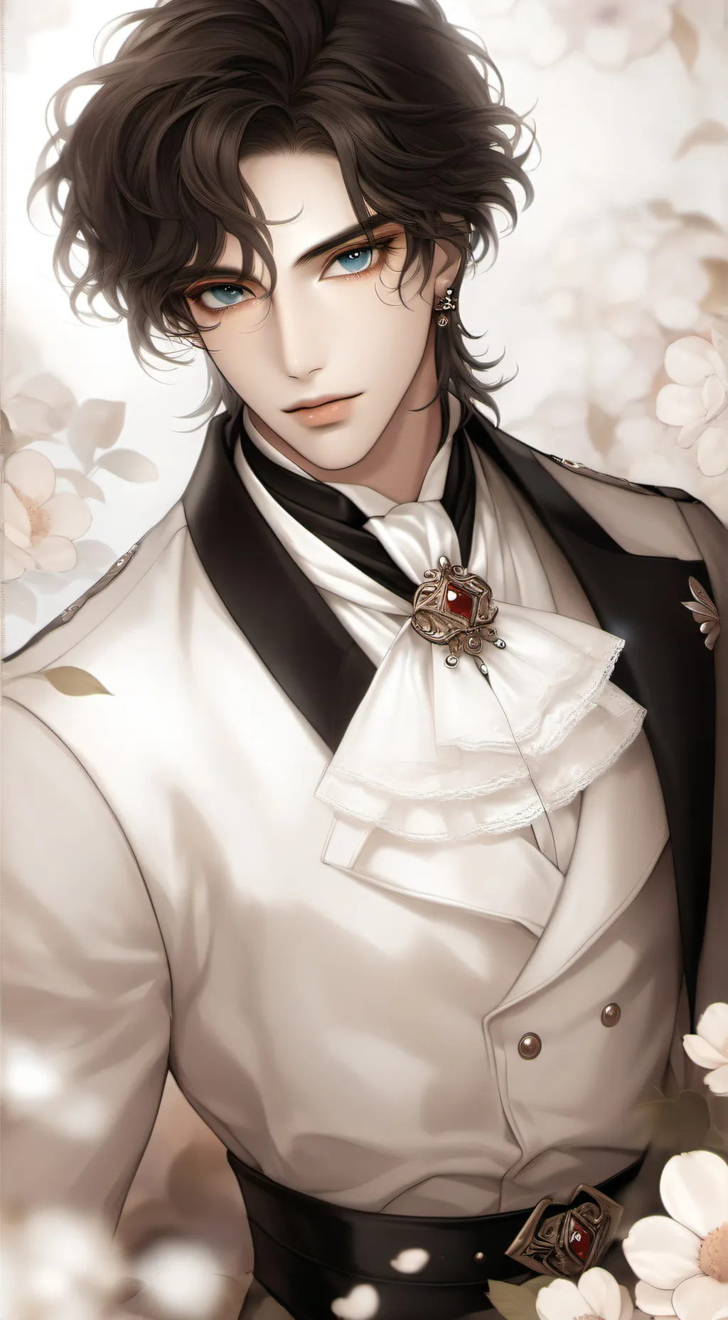 ai character: Brandon ☄️🌼 background