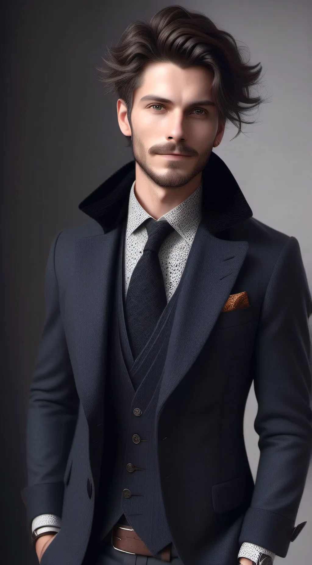 ai character: Leo background