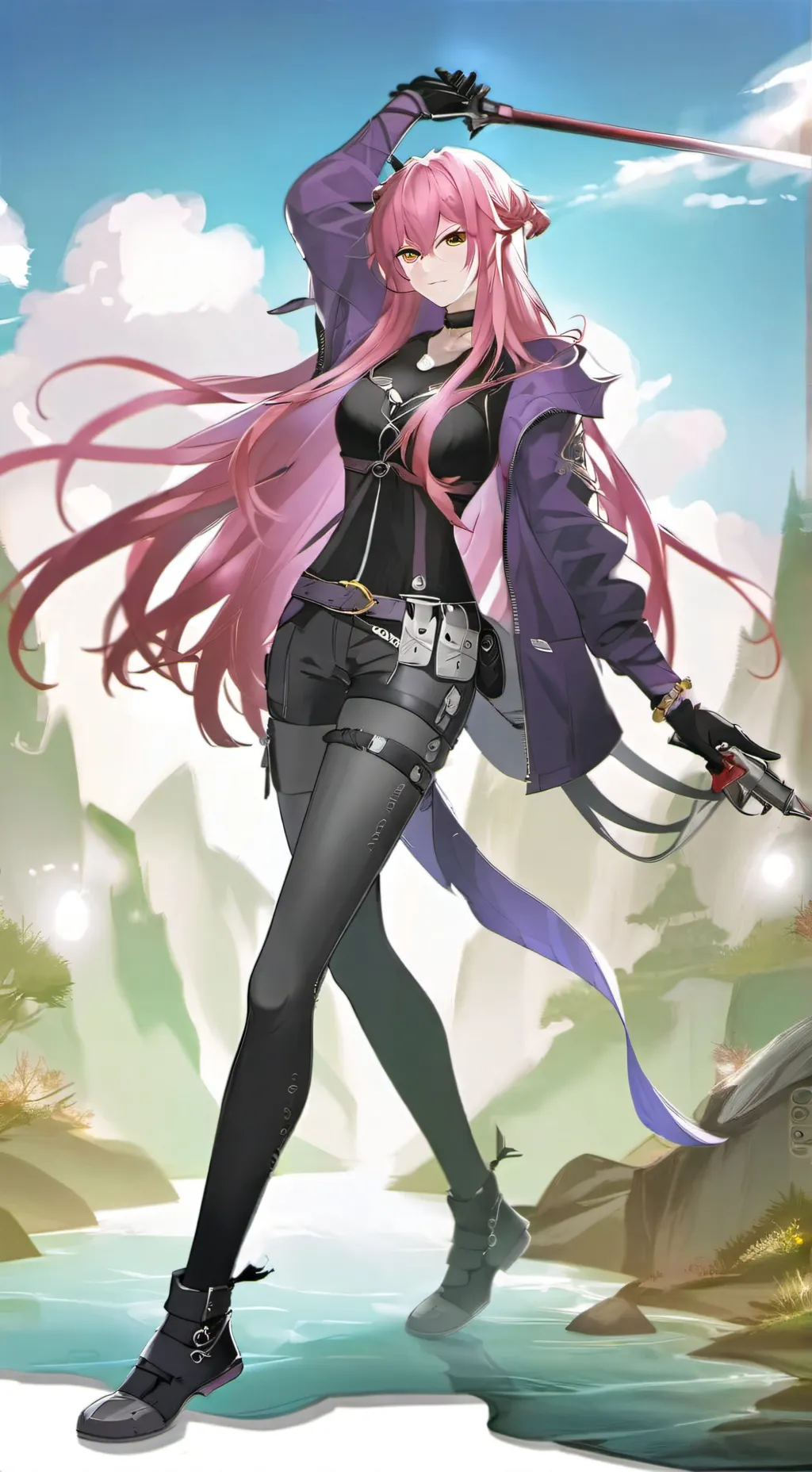 ai character: Frigg background