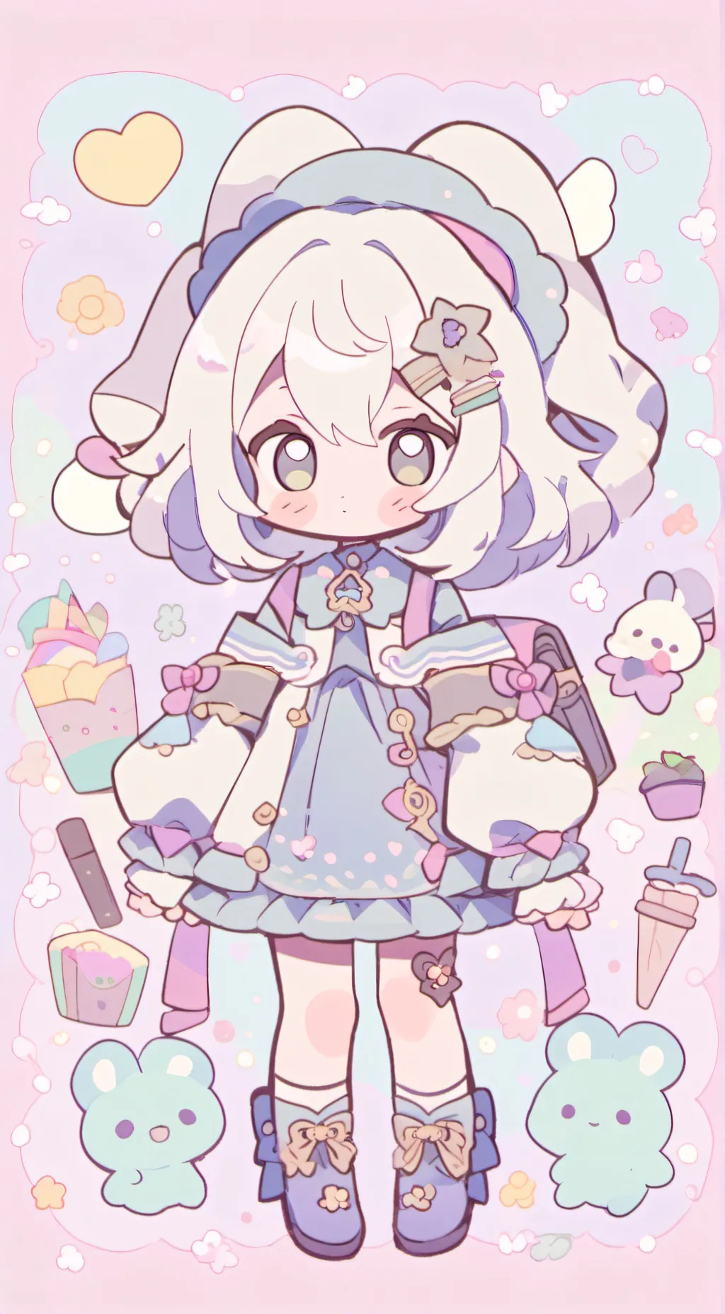 ai character: nur syifaa background