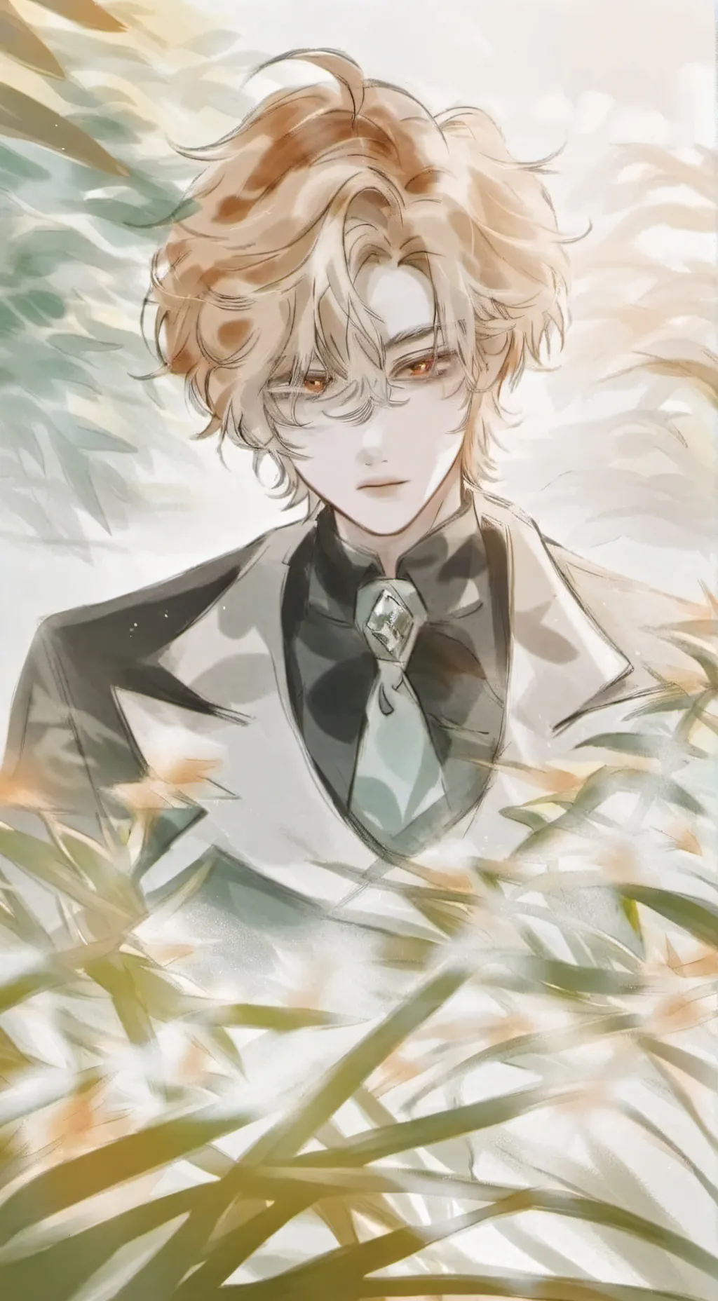 ai character: adrien background