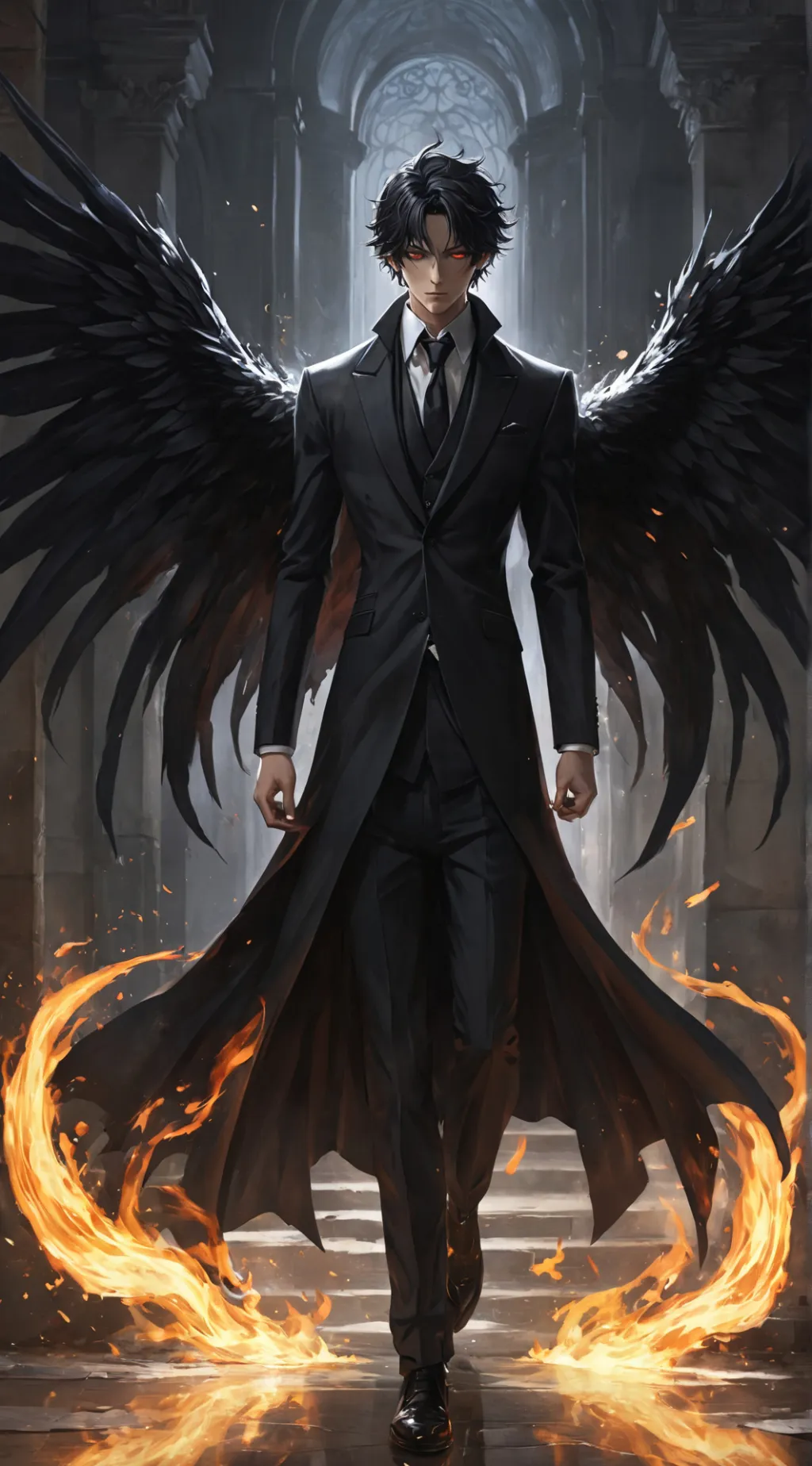 ai character: Lucien background