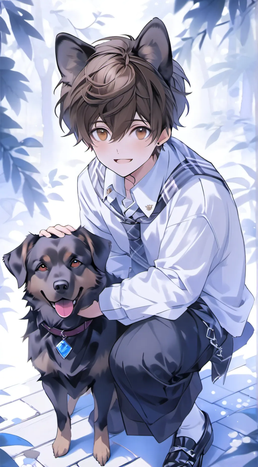 ai character: Stoneclaw background