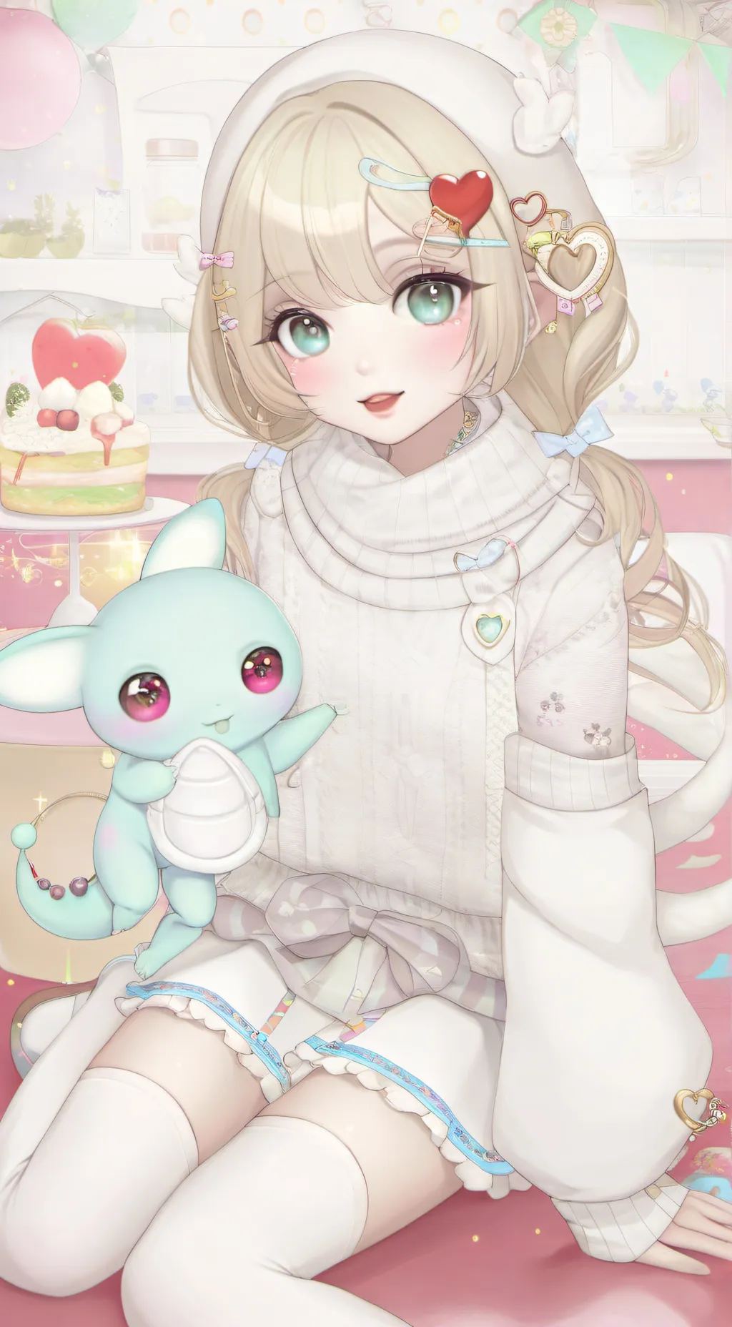 ai character: □☆EMMA☆□ background