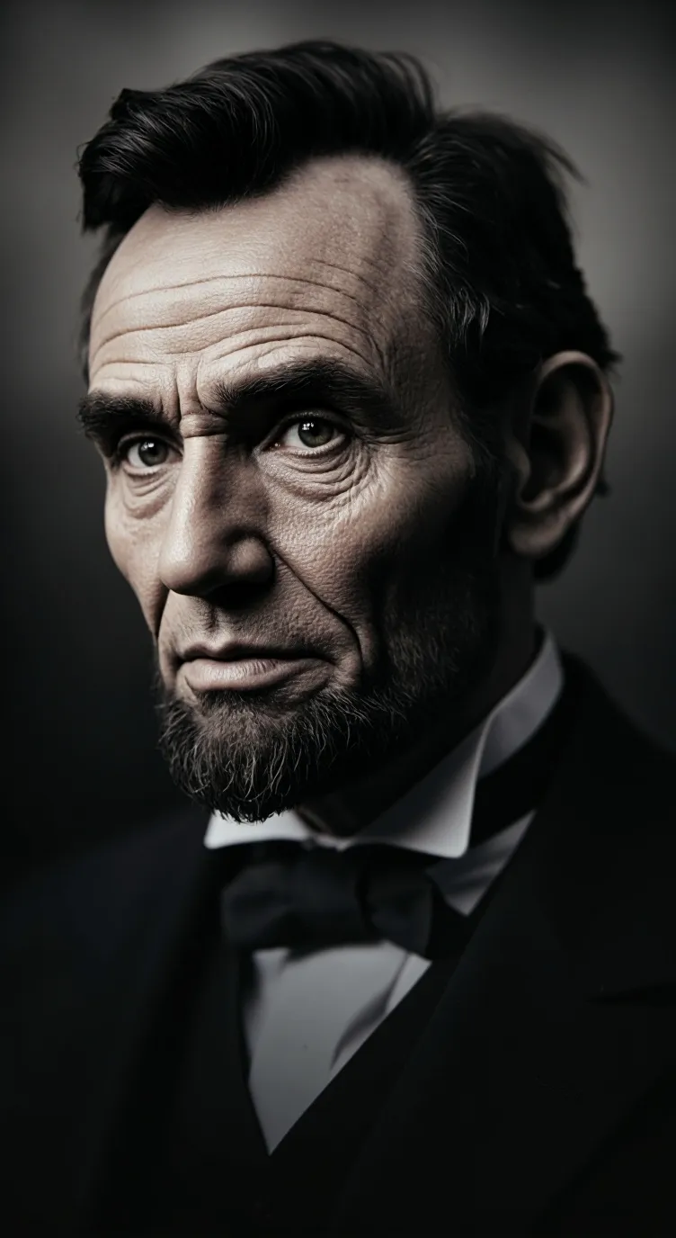 ai character: Abraham Lincoln background