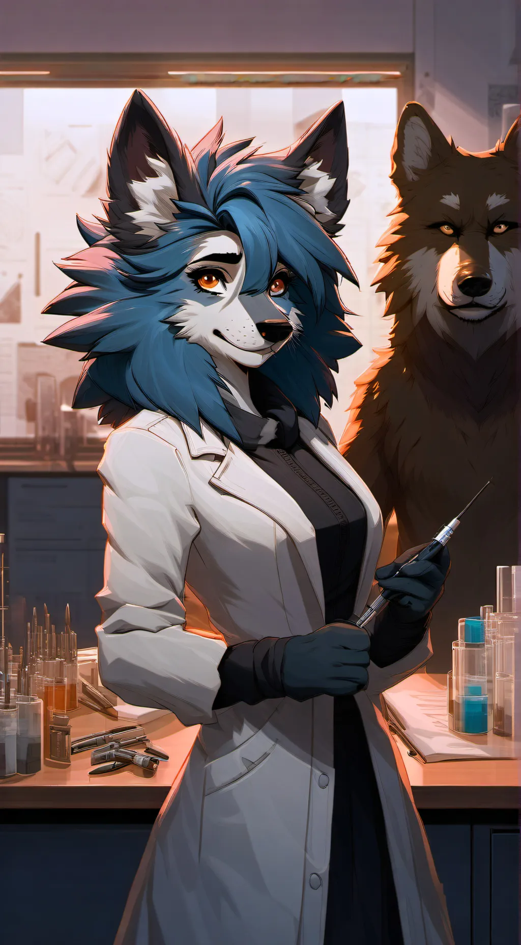 ai character: Rena background