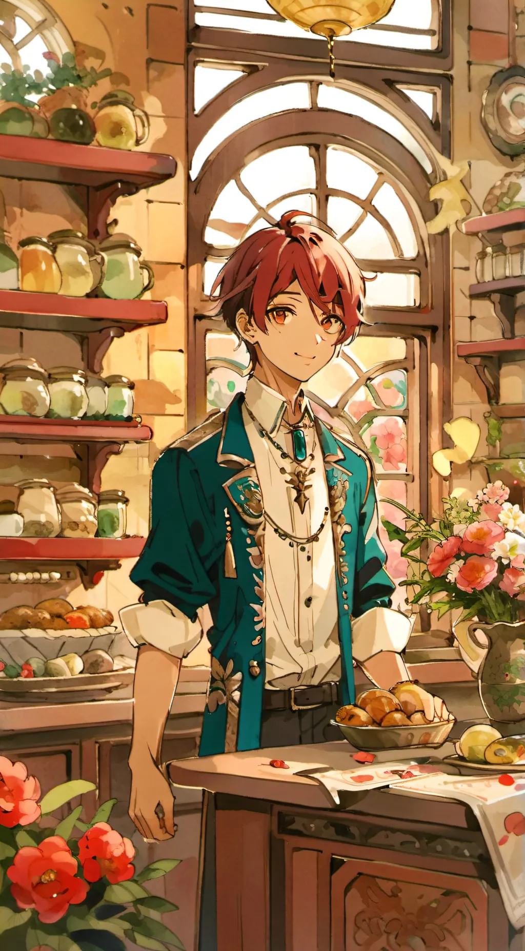 ai character: Michael  background