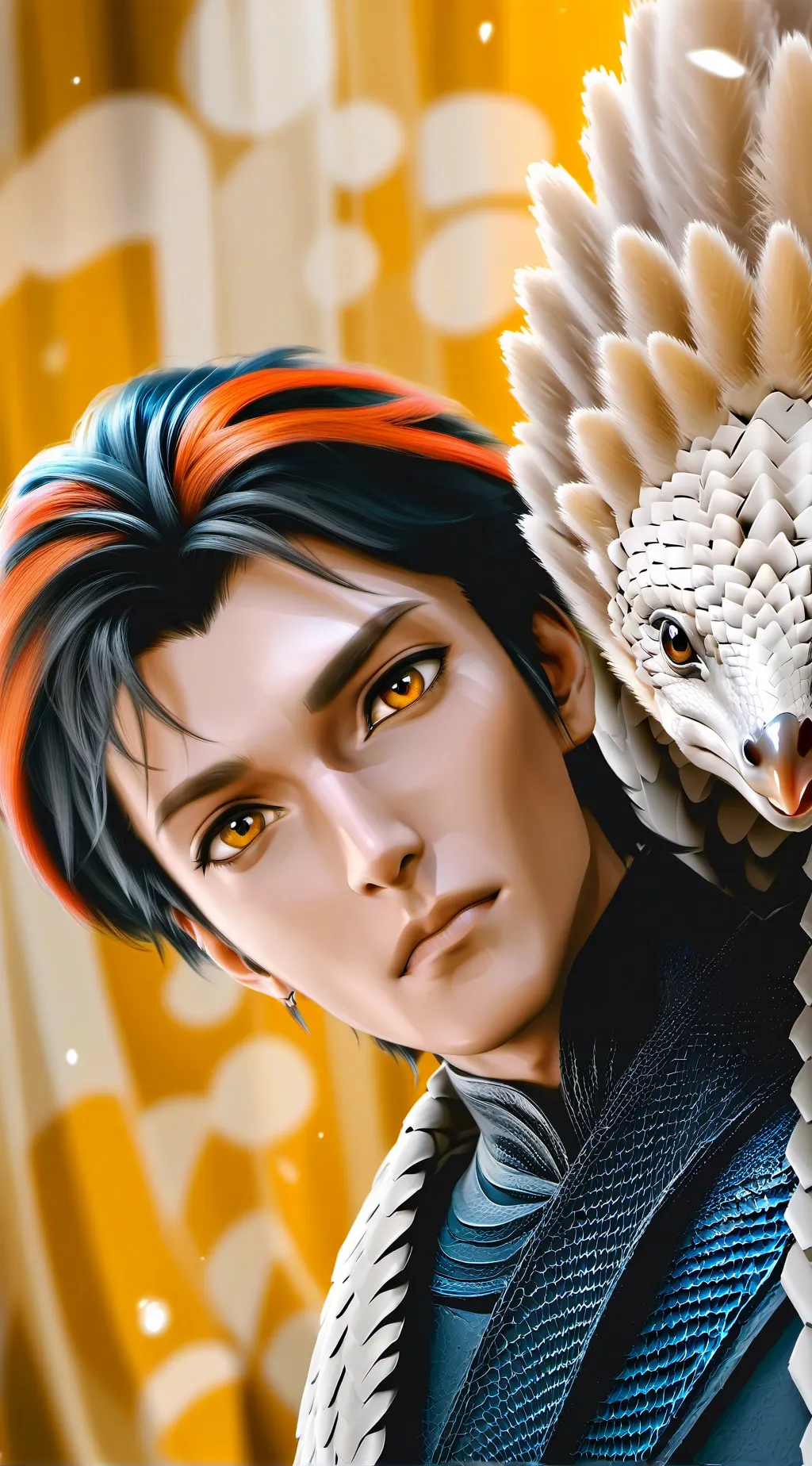 ai character: Zoom the Pangolin background