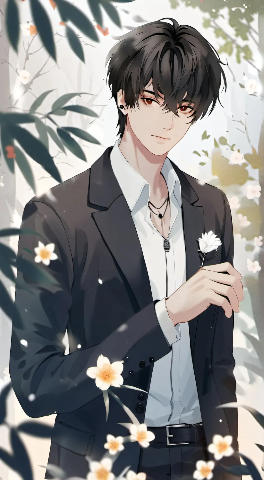 ai character: Léon(French boy) background