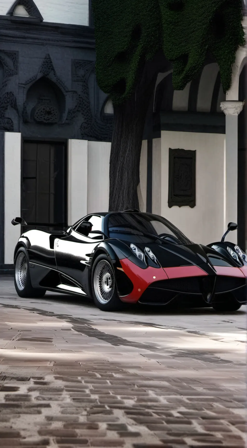 ai character: Pagani background