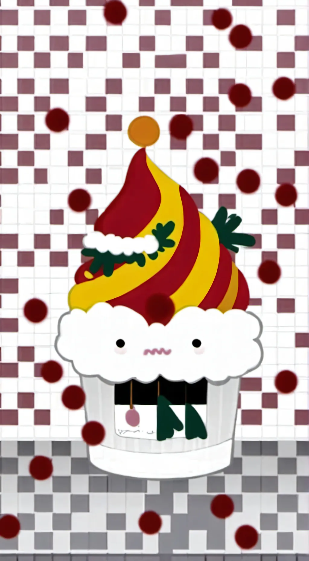 ai character: Shrimpo background