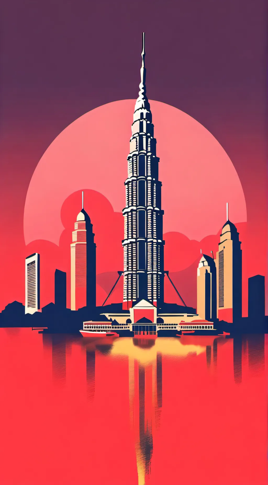 ai character: Malaysia  background