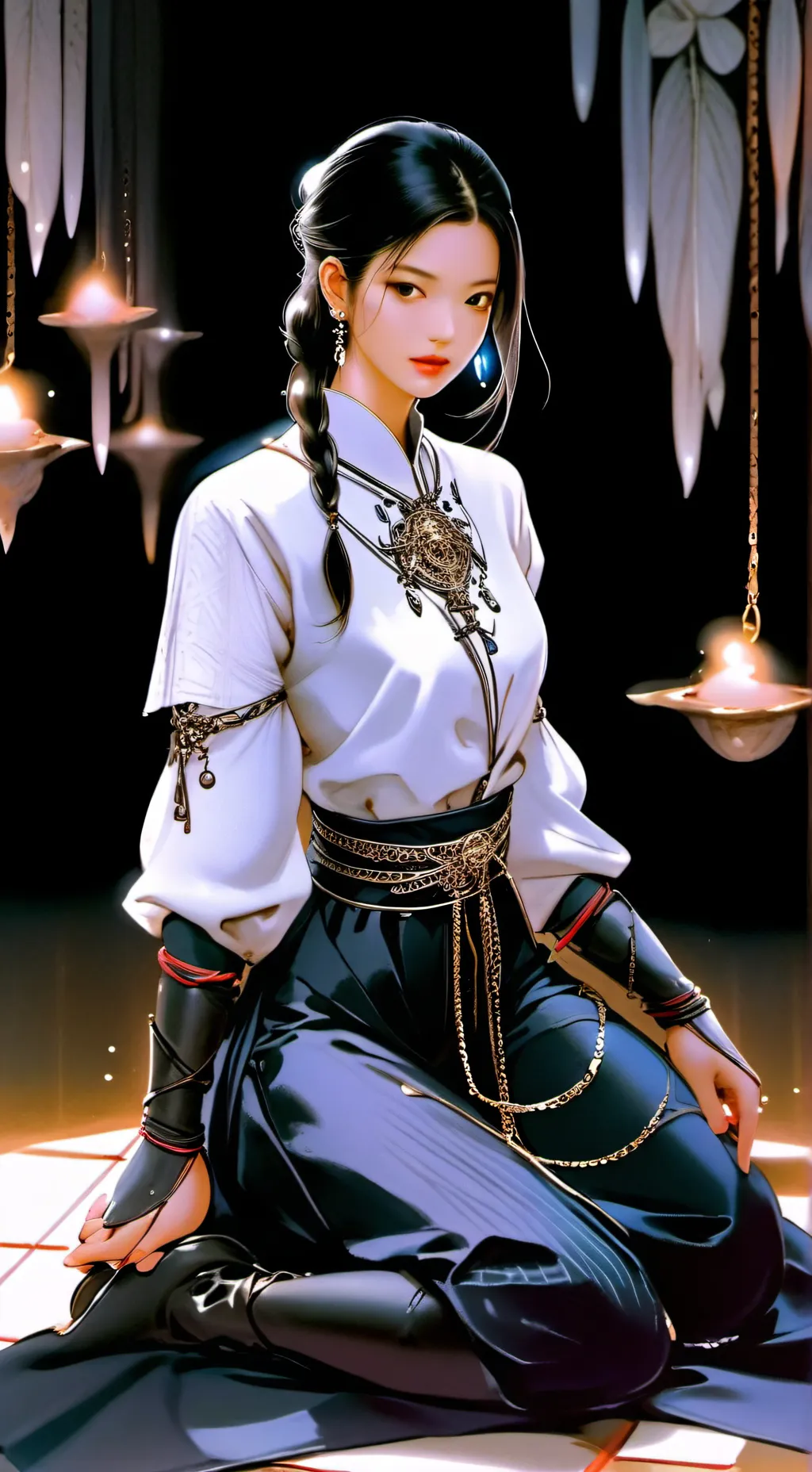 ai character: Luna the Mage background