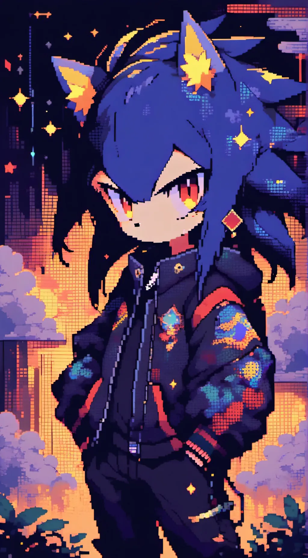 ai character: the sonic background