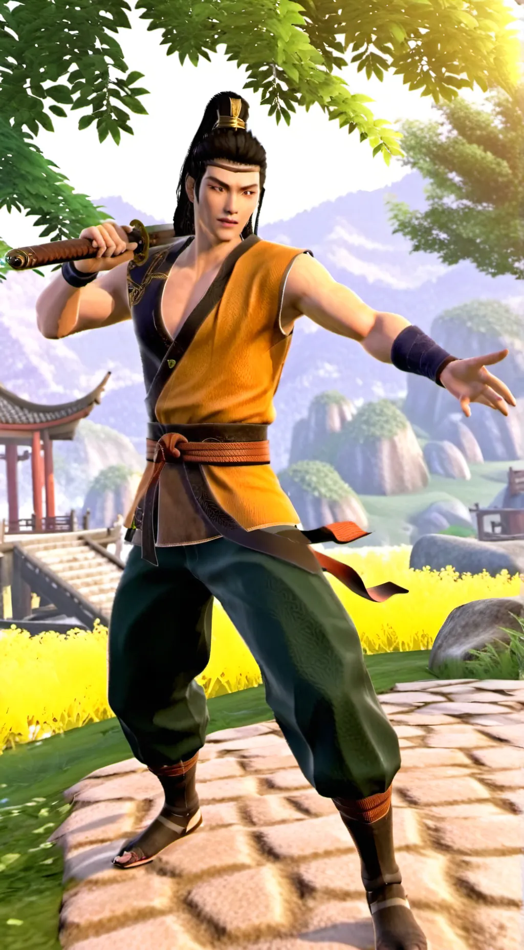 ai character: li shang background