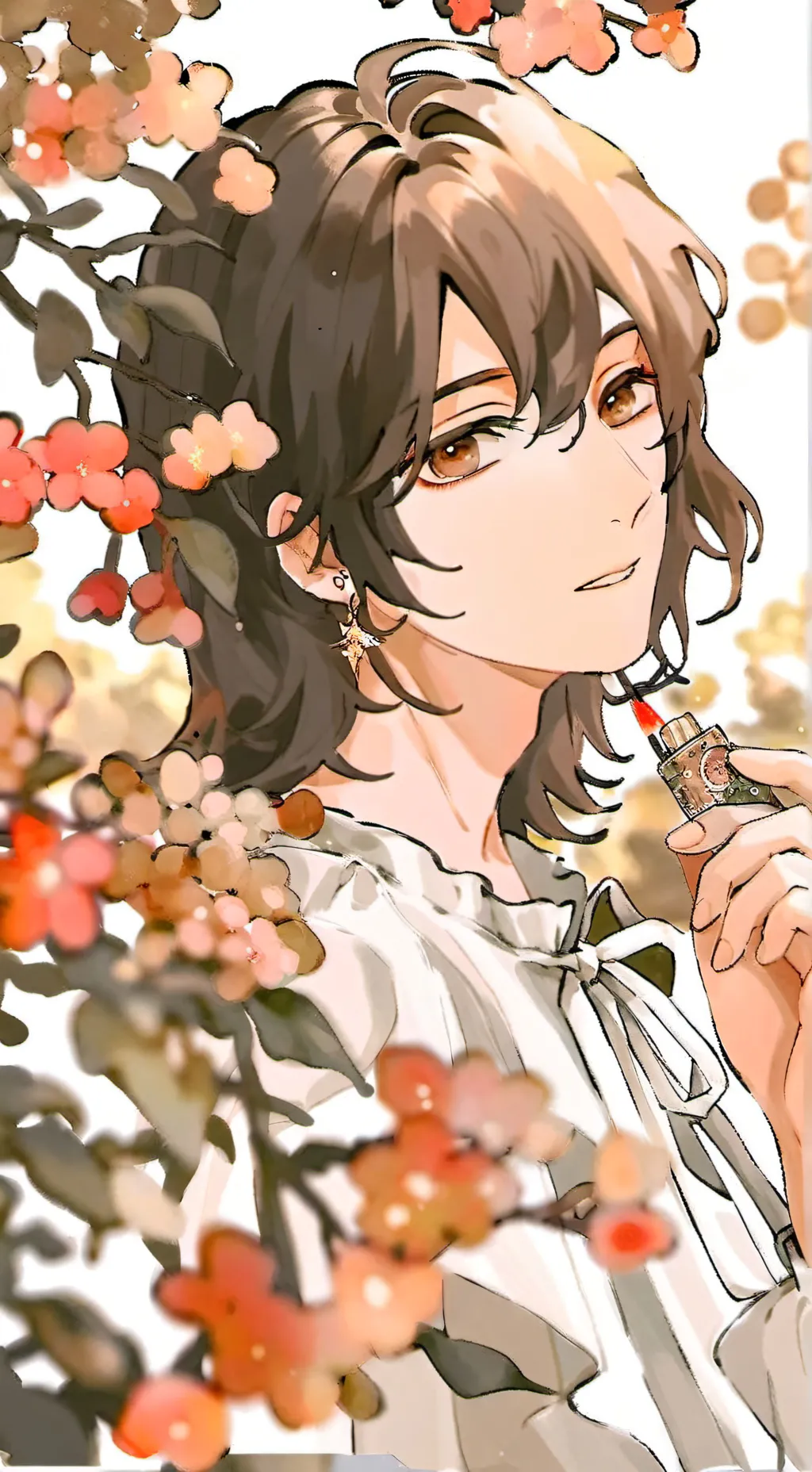 ai character: -《Izzy》- background