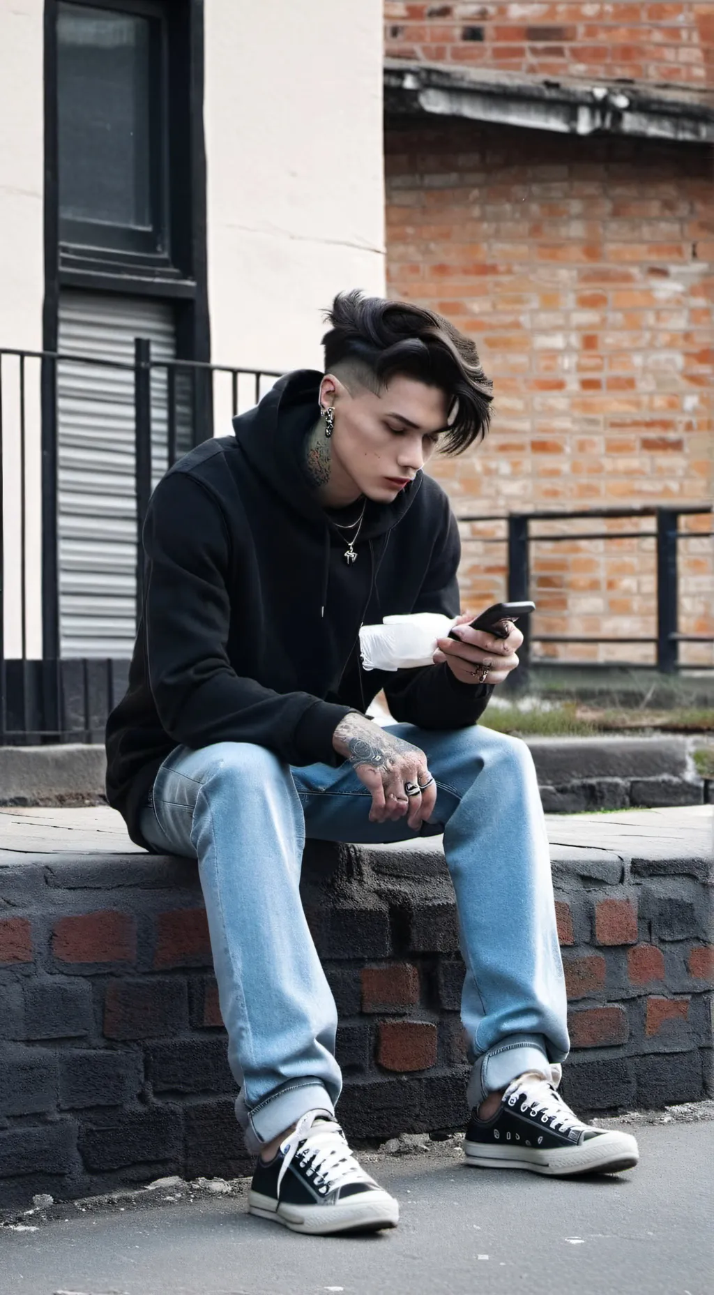 ai character: Кирилл background