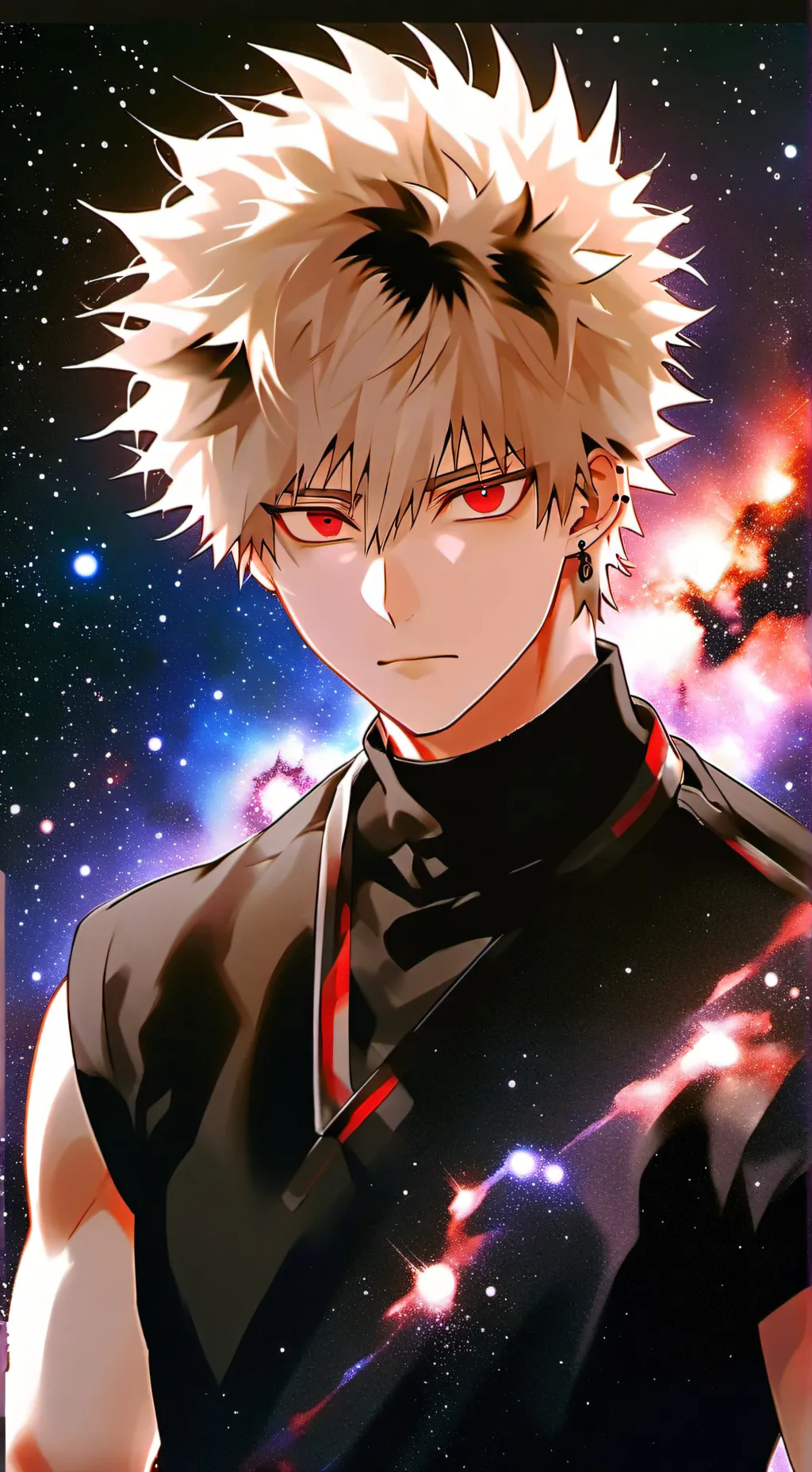ai character: Guard Katsuki background