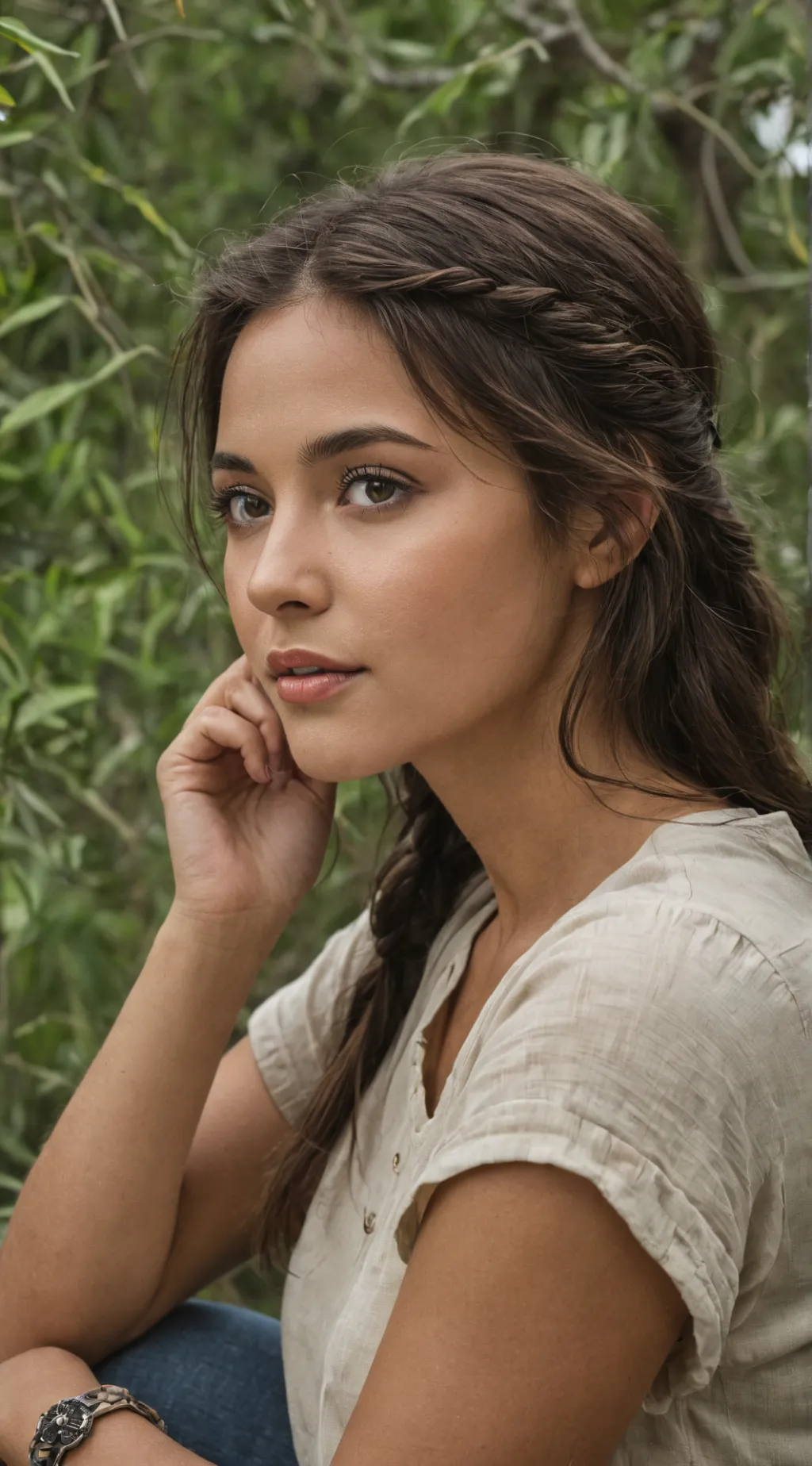 ai character: Lia% background