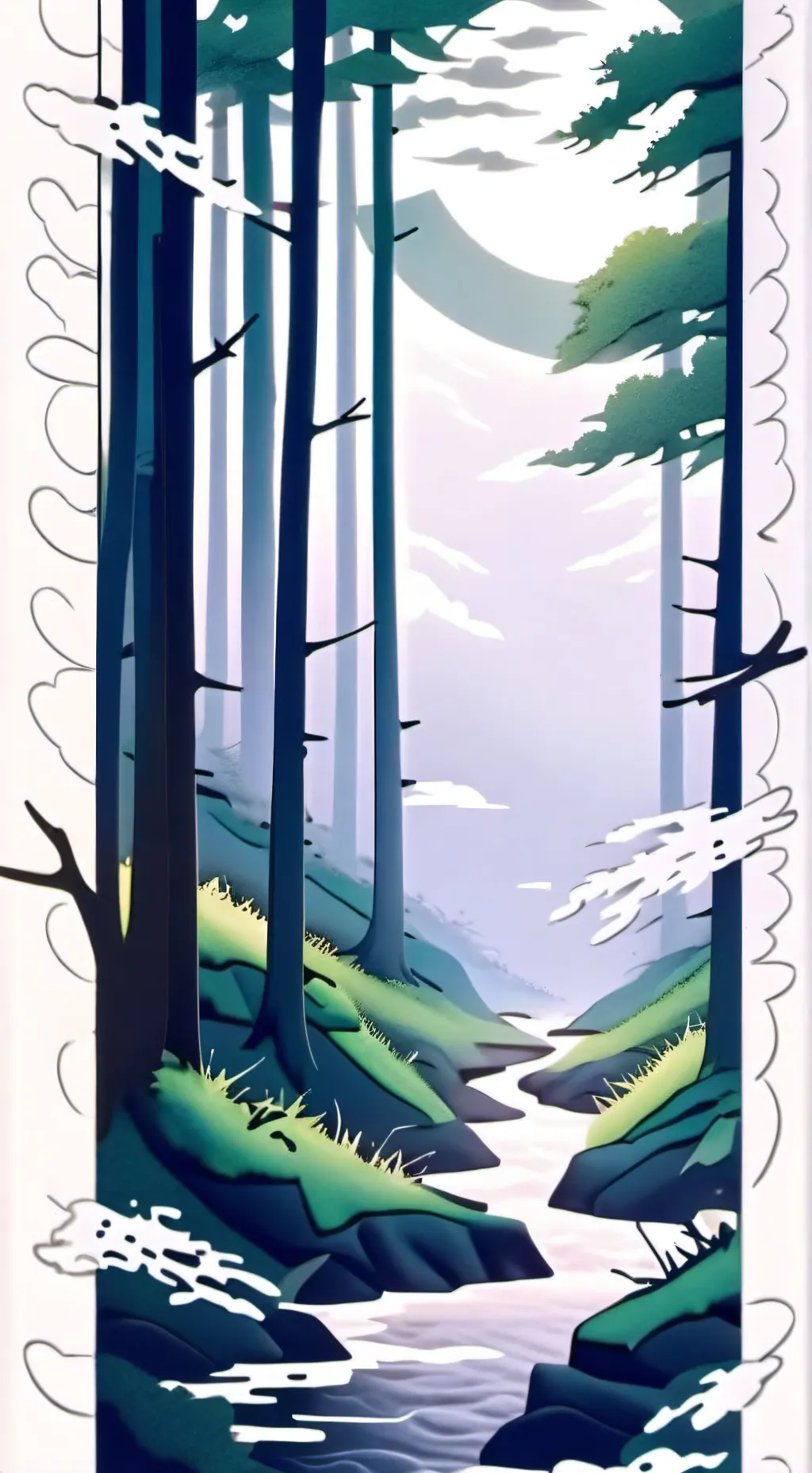 ai character: My Bendy OC background