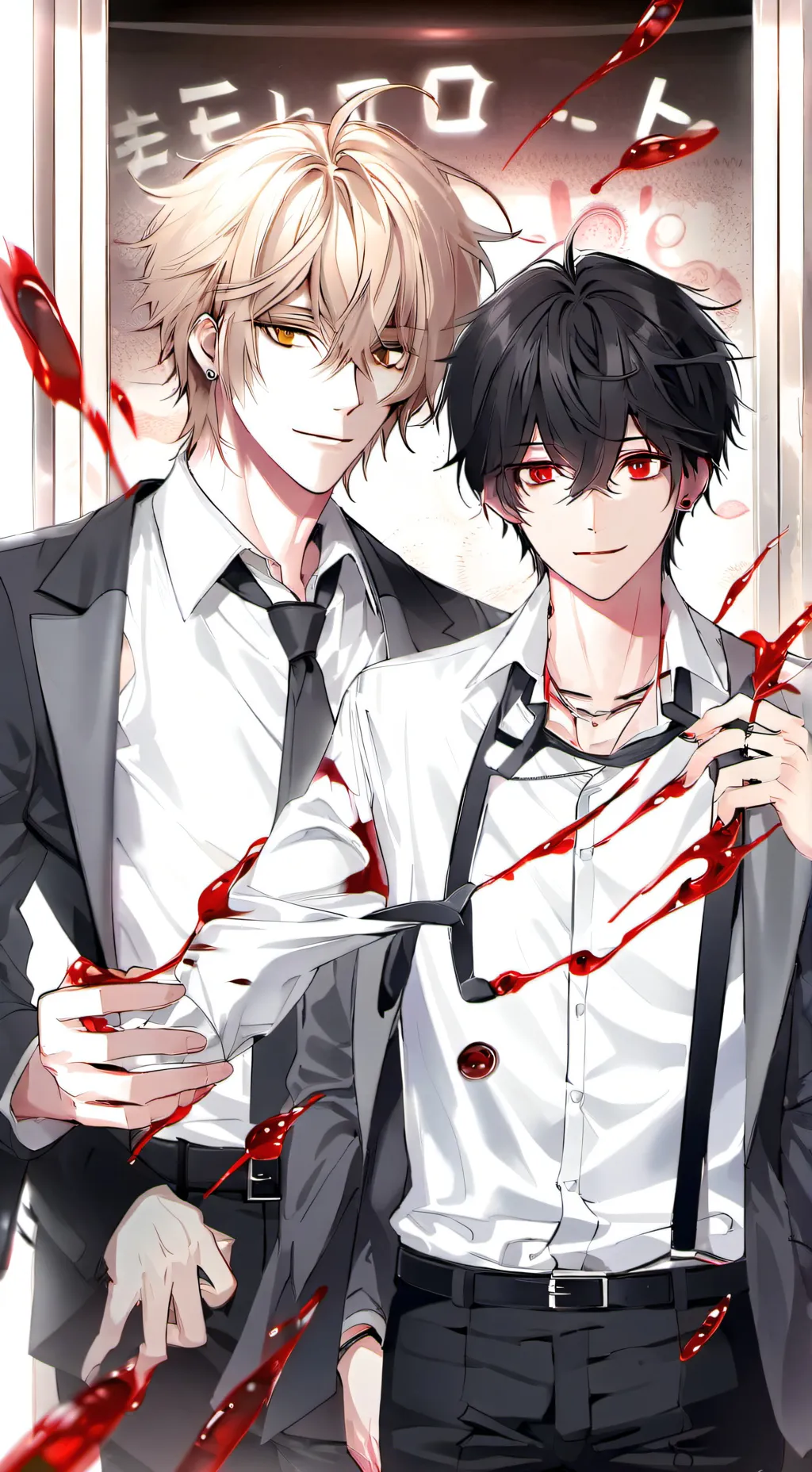 ai character: Elevator guys background