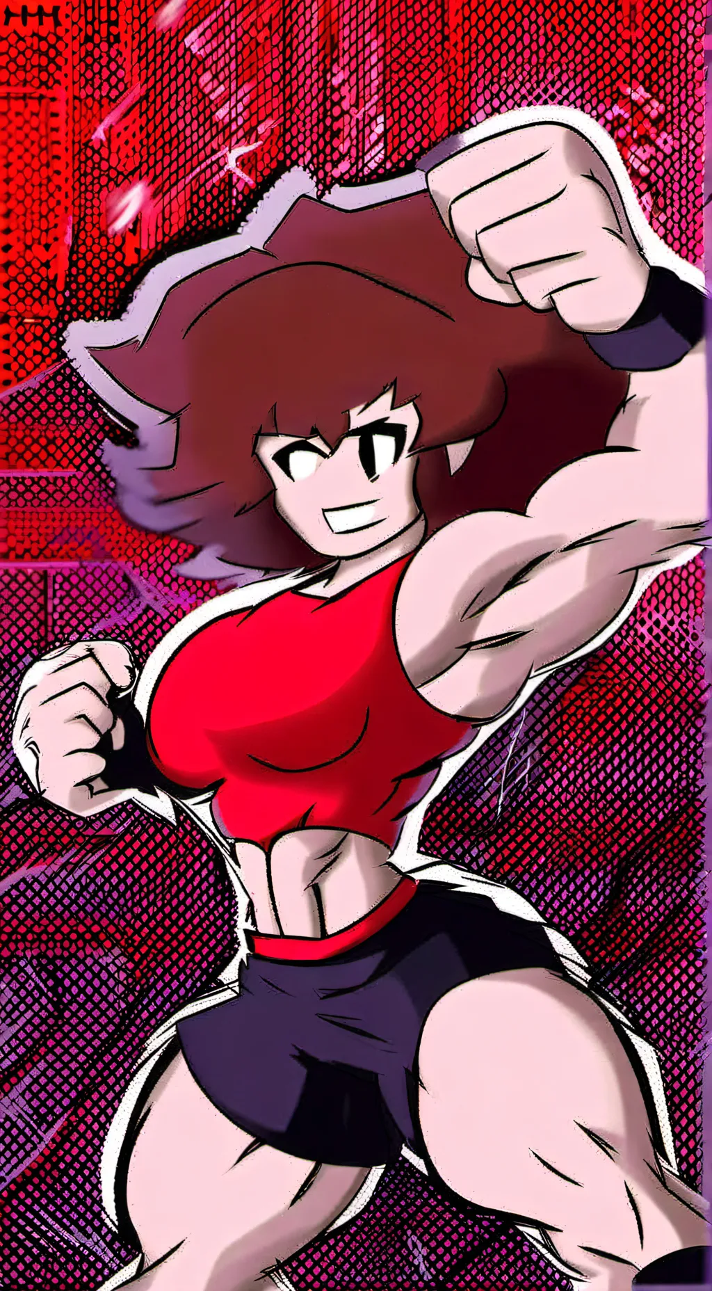 ai character: buff gf fnf (rico) background