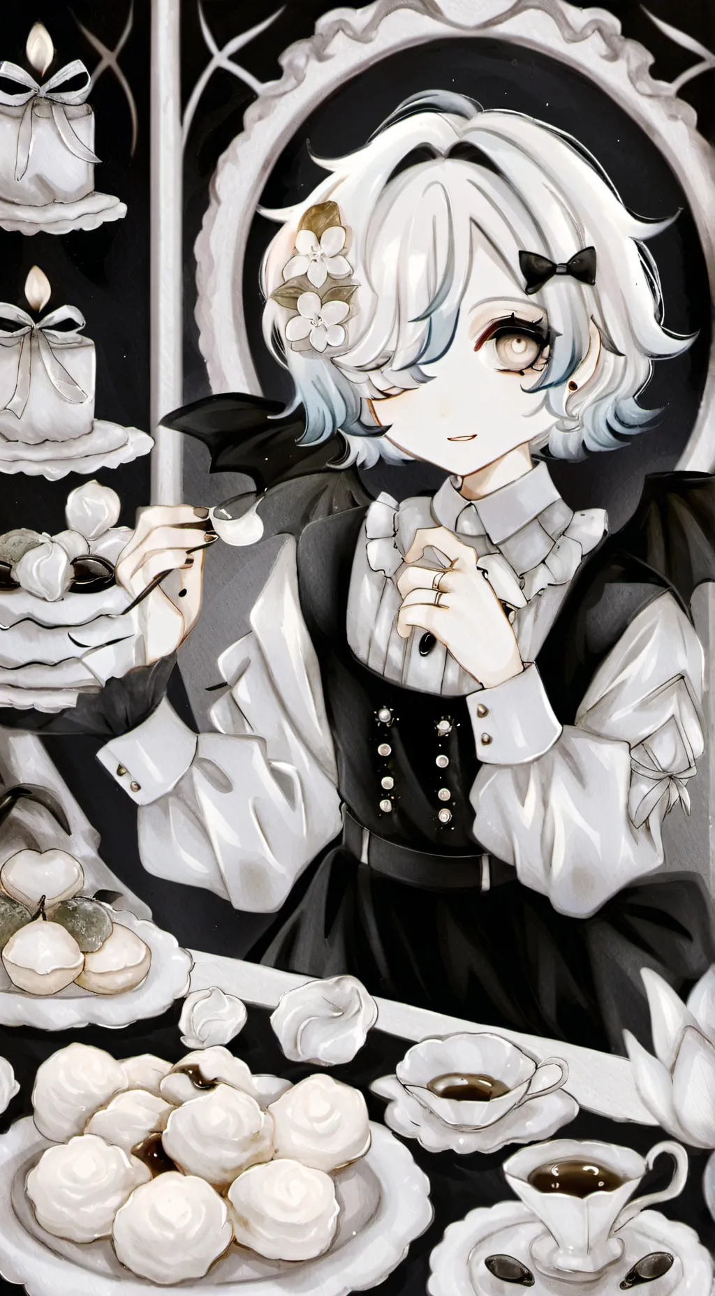 ai character: crk background