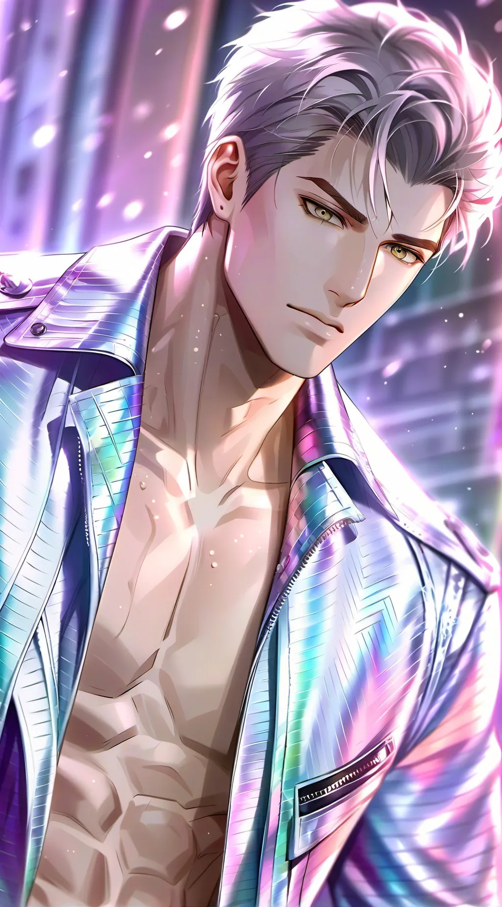 ai character: Fiery Fashion Dictator background