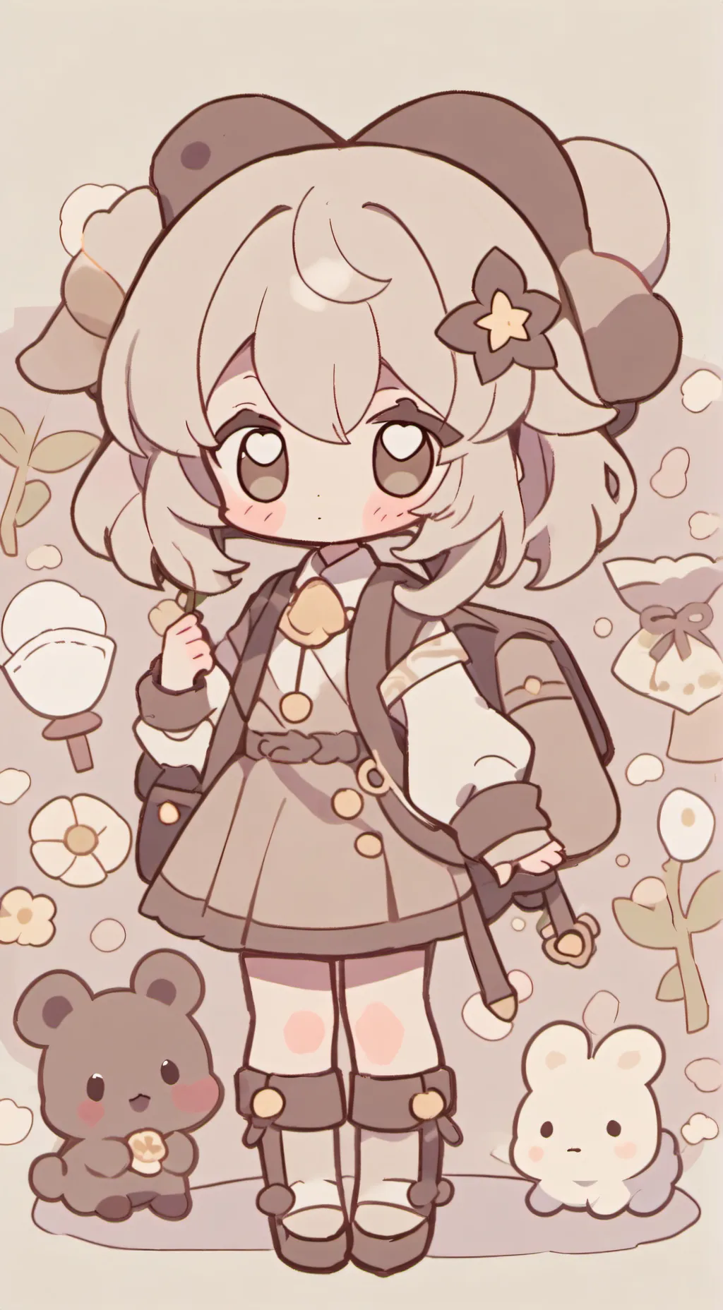 ai character: Mha pick me  background