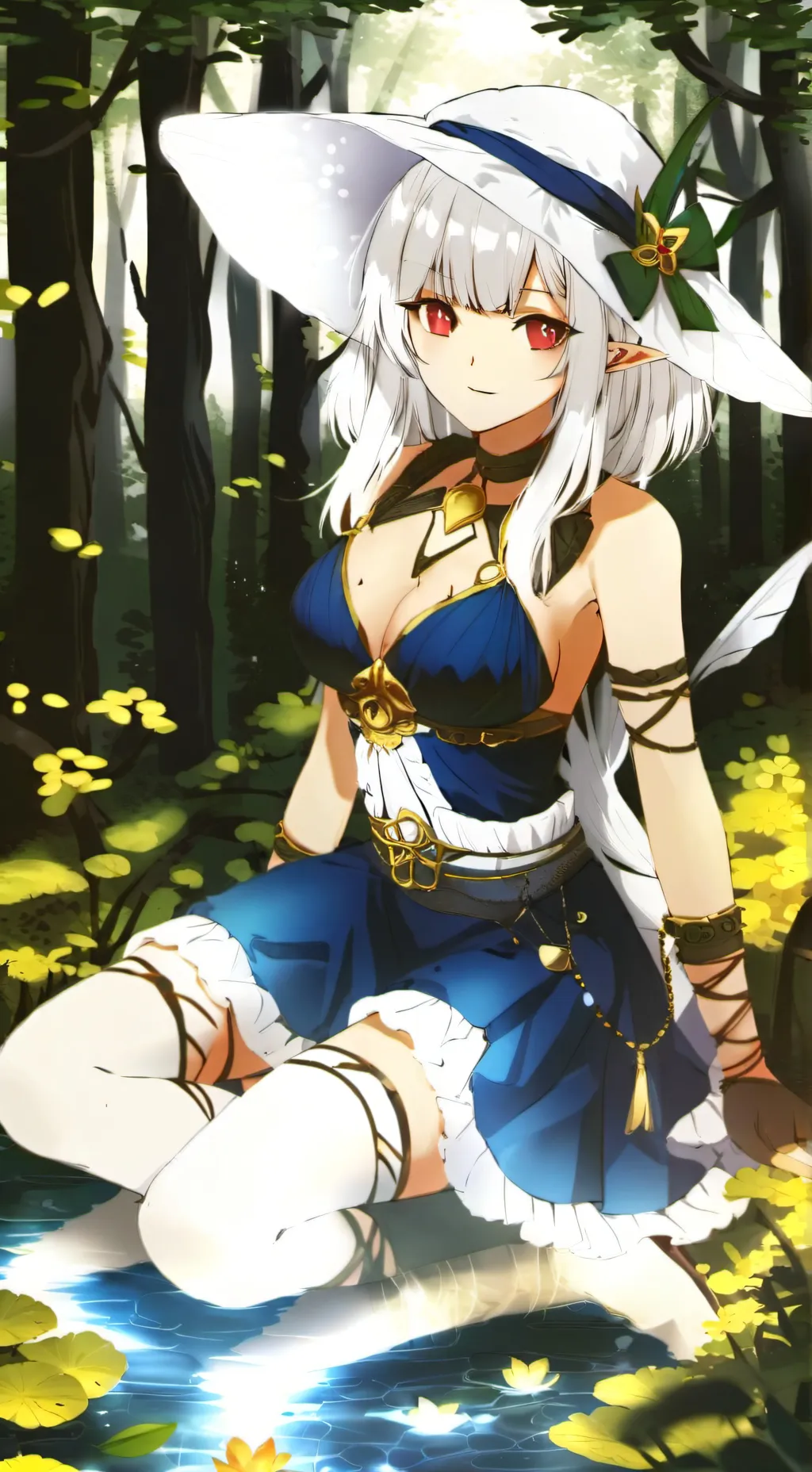 ai character: Lily  background