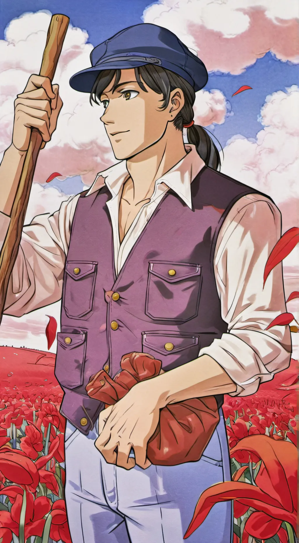 ai character: drachonese Farmer background