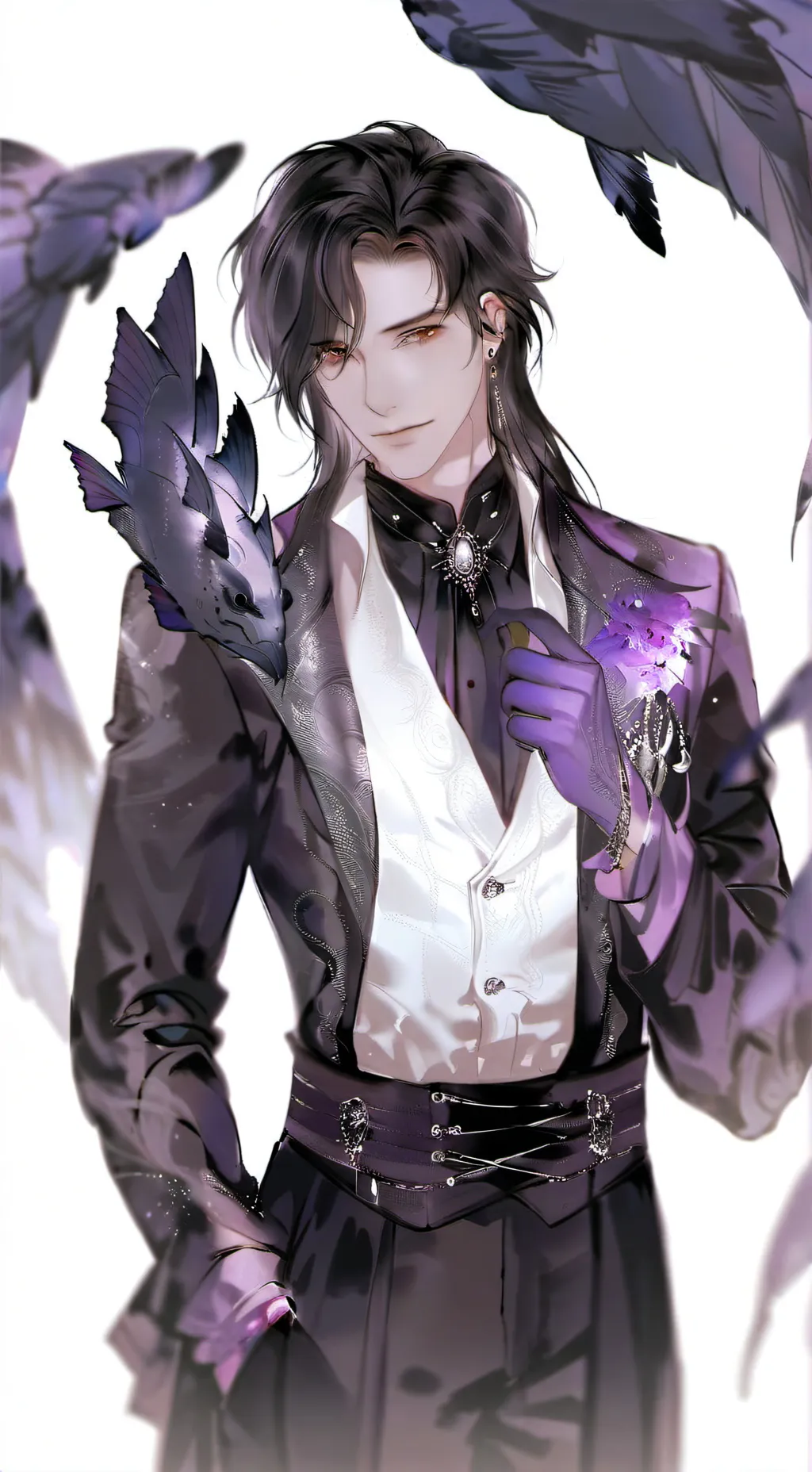 ai character: Xavier  background