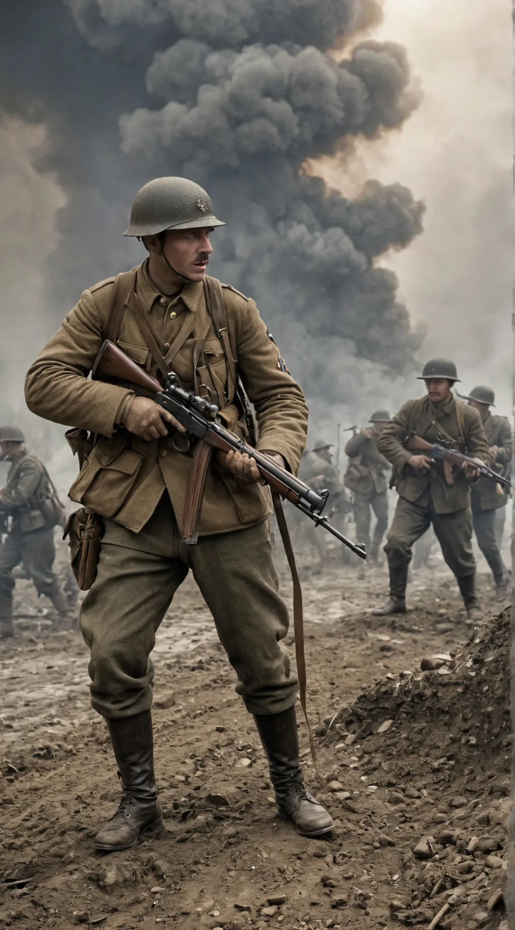 ai character: WW1 background