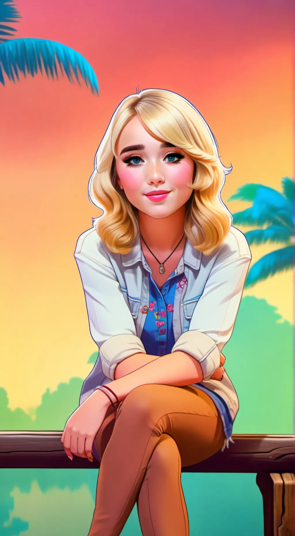 ai character: Mary background