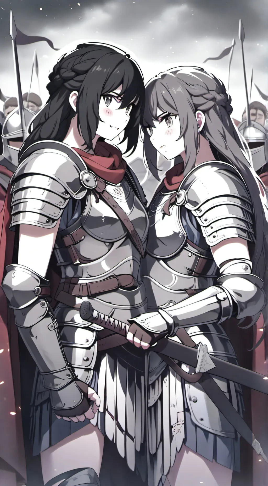 ai character: Nyusha and Nasha background