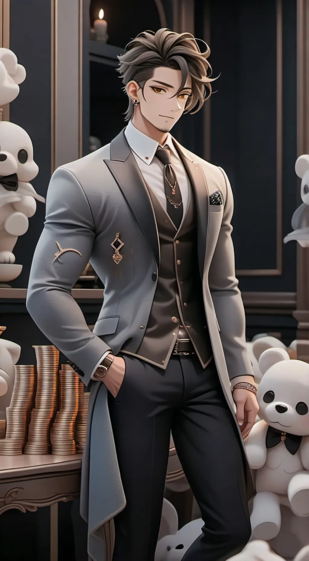 ai character: Cole background