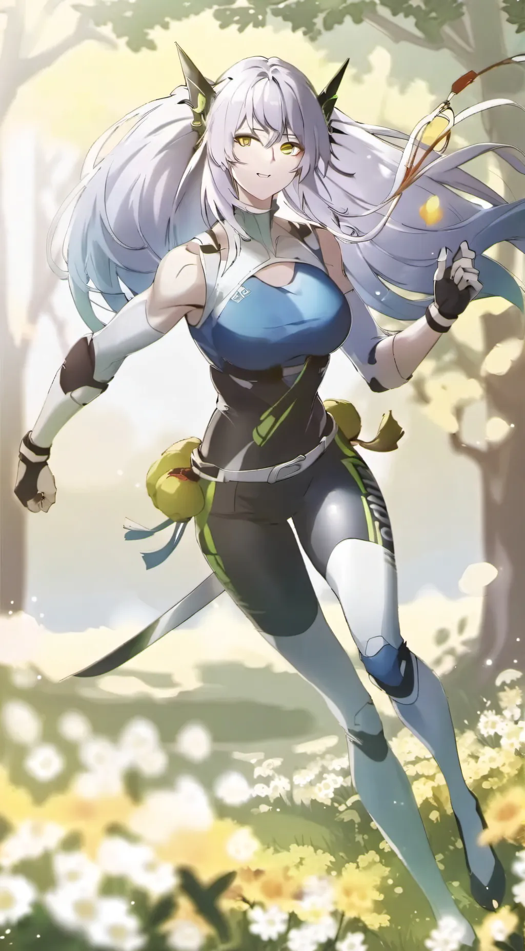 ai character: Bell background