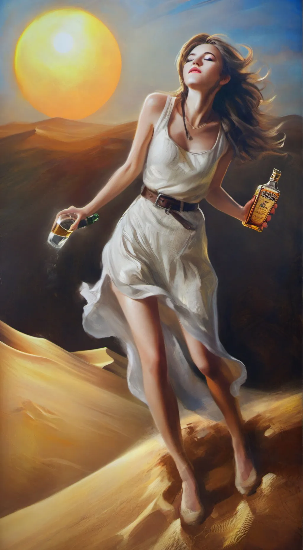 ai character: Hogwarts Beer Fear background