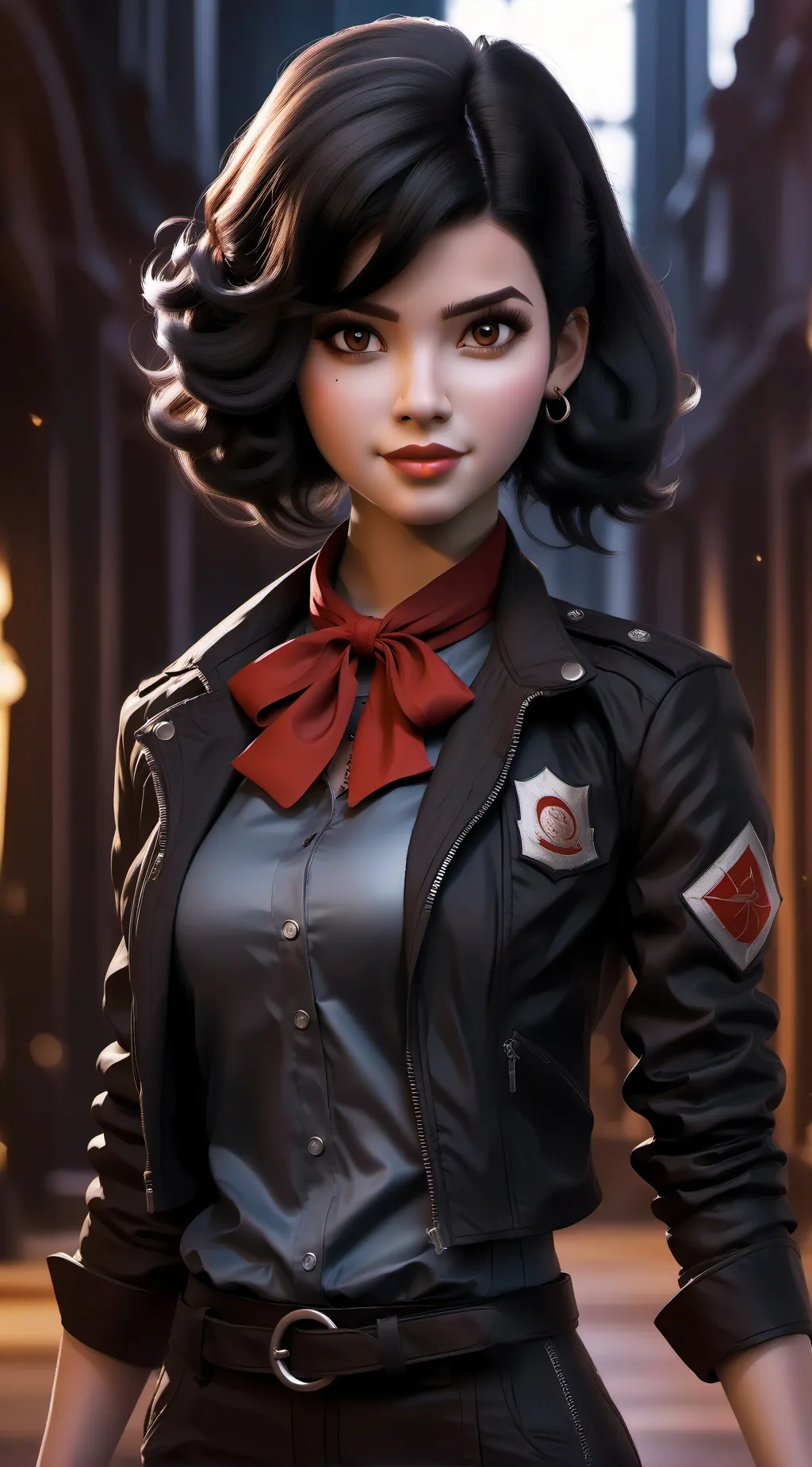 ai character: Luz background