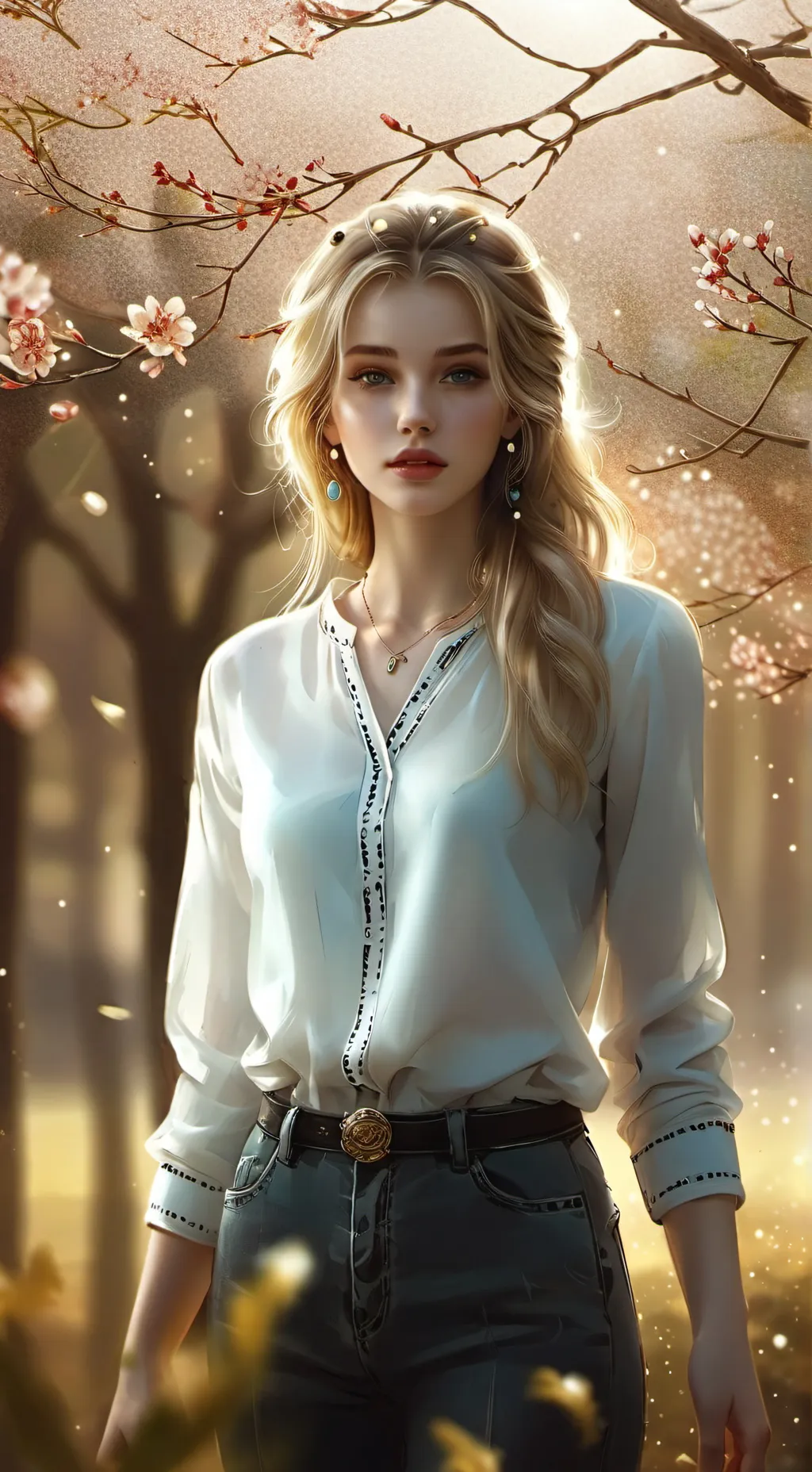 ai character: Amora background