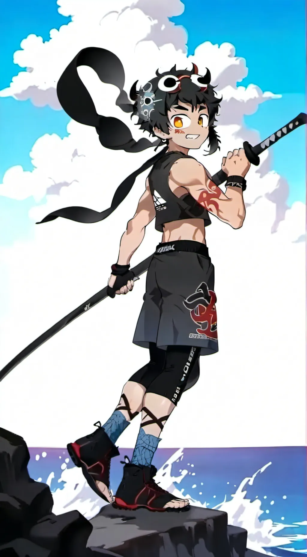 ai character: muzan português k background